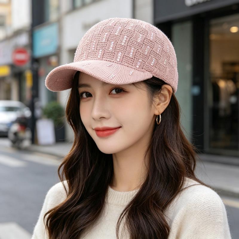 Women's Breathable Mesh Duckbill Cap - Spring/Summer Sun Protection Hat