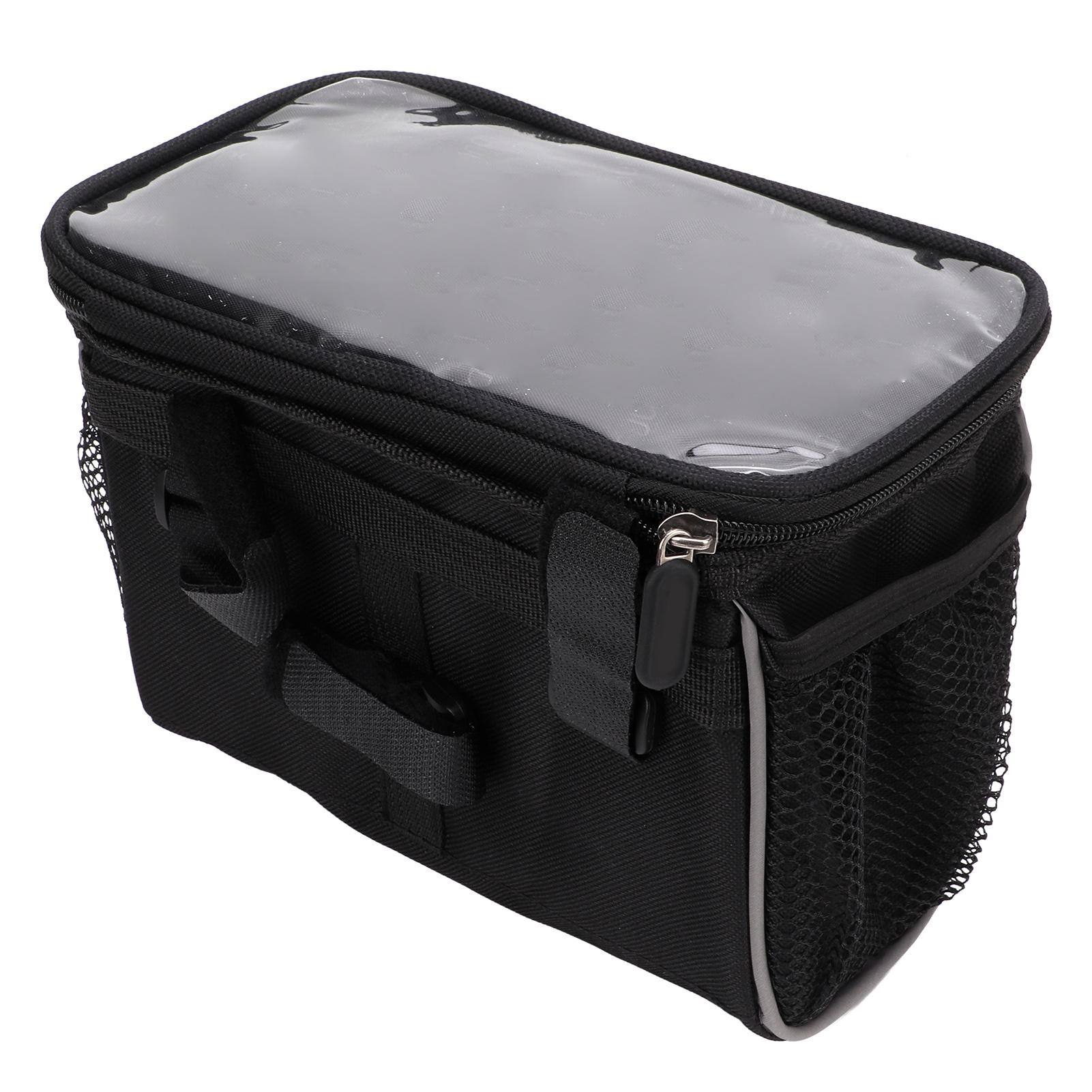 

Черная сумка на руль велосипеда, сумка на переднюю трубу, велосипедная корзина, велосумка для горного велосипеда для активного отдыха