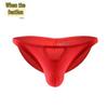 Men's Plus Size Nylon Briefs - Low Waist, Breathable, Youthful, Thin and Sexy Underwear