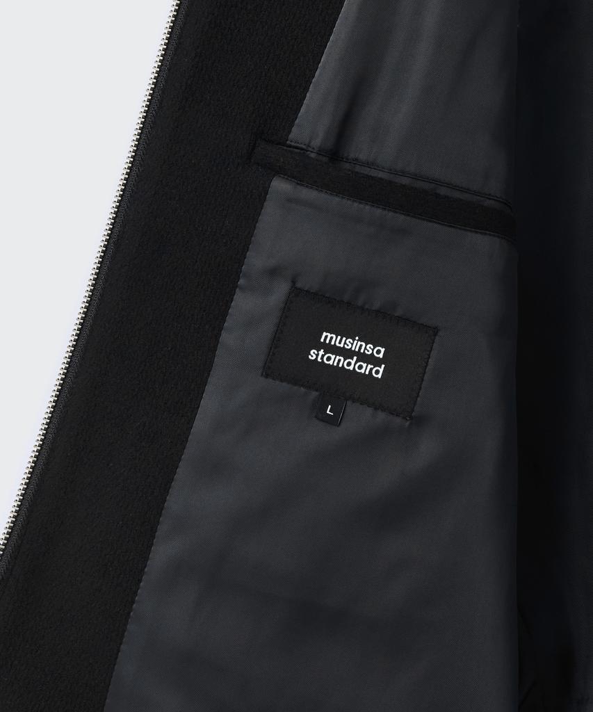 Musinsa Standard Wool Blend Work Jacket [Black]