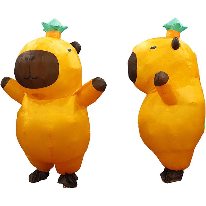 Capybara Inflatable Costume for School Events, Sports Day, Outdoor Fun, Parent-Child Activities, and Halloween