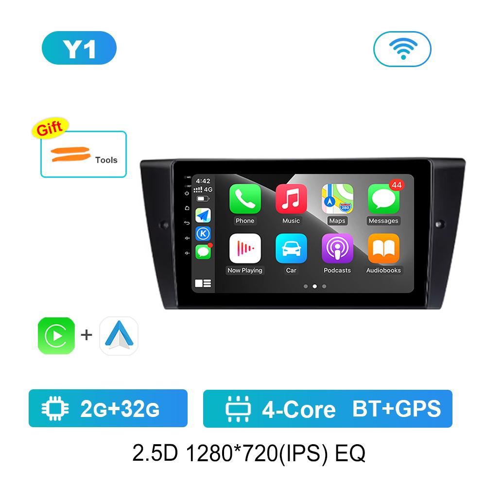 

9 inch for BMW 3-Series E90 E91 E92 E93 Android OS Car Audio Multimedia Player DSP Stereo Head Unit 4G Carplay IPS Screen WiFi