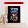 Stone Cold Steve Austin 5D Diamond Painting Round Diamond Rhinestones Mosaic Diamond Embroidery Wall Paintings Rhinestones Gift Frameless