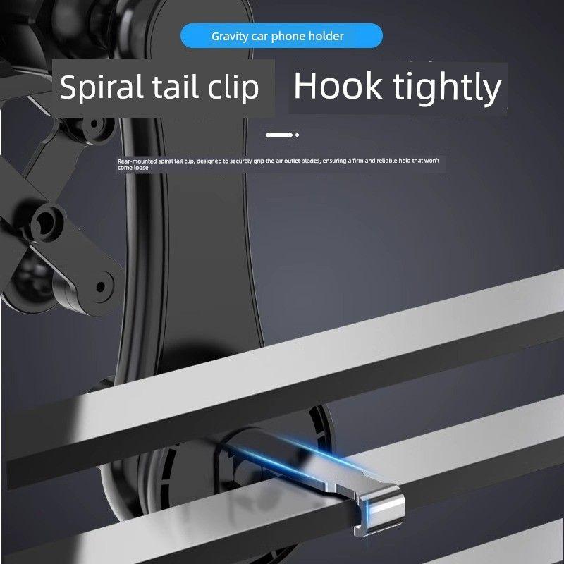 2024 New Model Mobile Phone Car Mount for Air Vent, Universal Car Support for Navigation, Fixed in the Car
