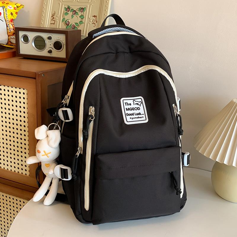 School Bag for Children, Elementary School Students, Girls, Junior High School Students, Contrasting Colors, Middle School Students