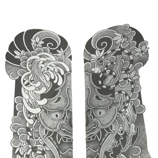 Cool Tattoo Sticker Non-irritating Temporary Arm Decoration