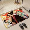Anime A Hozuki's Coolheadedness Floor Mat Eco  Flannel Doormat Non Slip Odorless Indoor Floor Rug Soft Short Plush Home Mat