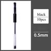10PCS/box Red and Blue Pen Gender-neutral Pen Student Business Signature Pen Writing Trace 0.5mm Stationery