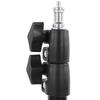 215cm   Tripod   Light Stand with Metal Column, ABS Nut, Stable Structure, Bend-Resistant Exterior.Black paint is  