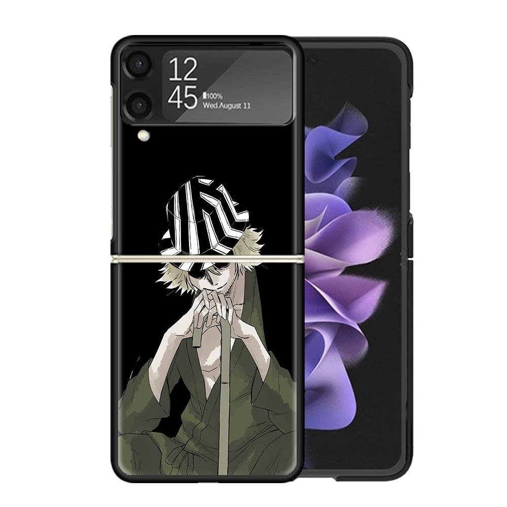 Bleach Kisuke Urahara Cases For Samsung Galaxy Z Flip 4 5 6 7 3 Z Flip7 Flip6 Flip4 Flip5 Flip3 5G Hard Shockproof Fundas Cover