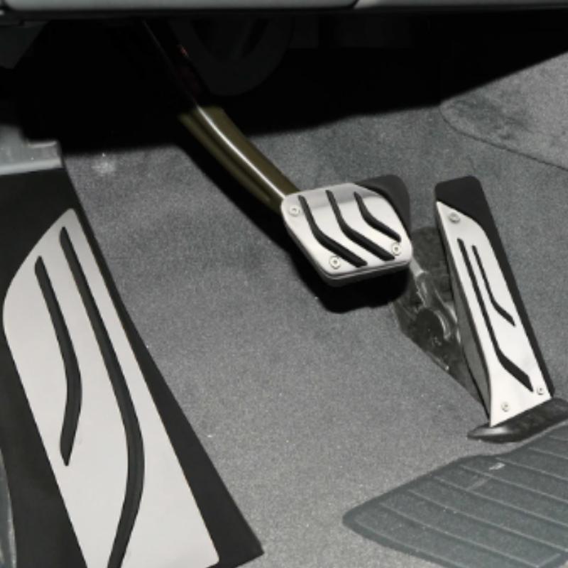 Auto Edelstahl Accelerator Gas Brems Fußstütze Pedal Pad für BMW X5 X6 F15 F16 E70 E71 E72 2008 - 2020 AT LHD Teile