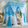 2024 Floor-Standing Double-Layer Palace Style Blackout Princess Mosquito Net with Three Doors