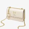 VEZFAA Leichte Luxustasche Damentasche Schulter Crossbody Kleine Quadratische Tasche Geschenk Rautenmuster-Tasche