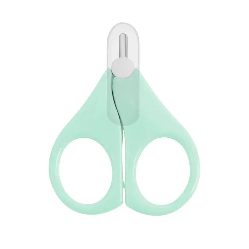 Convenient Daily Baby Nail Shell Shear Mini Nail Clippers Scissors Cutter  Manicure Tool Baby Nail Care Newborn Baby