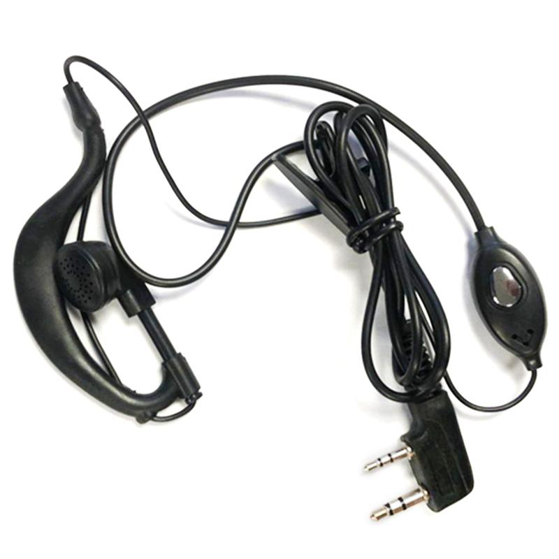 

Гарнитура для рации, наушники K-Plug, проводная двухсторонняя любительская радиосвязь, наушники для Bf-888S Uv5R, рация 992