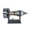 TR900 Turbofan Engine Model Realistic Simulated Aircraft Engine Kit Collectible Turbojet Engine Model for Mechanical Science Education Aviation