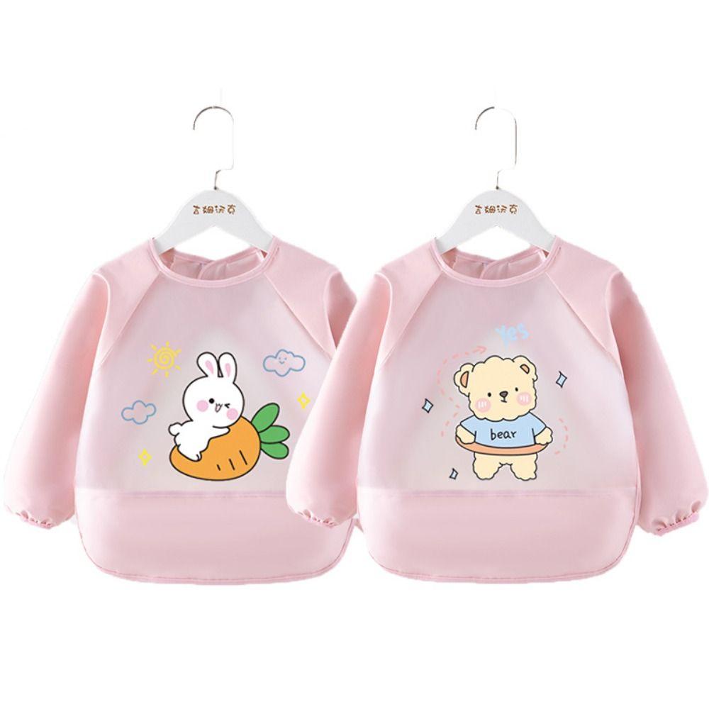 Waterproof Baby Feeding Bib Dirt Proof Baby Bib Burp Clothes Saliva Towel Burp Apron  Children