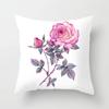 Rose    cushion cover Mediterranean Nordic style home decoration sofa bed pillow car pillowcase
