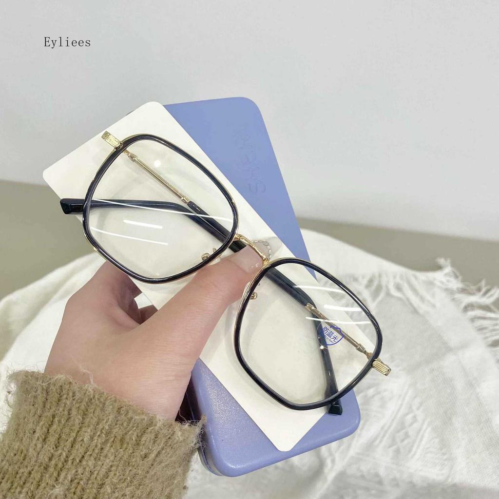 Anti- Blue Spectacles Eye Spectacles Frames for Male Light Luxury Style Female's Beautiful Blue-Ray Blocking Spectacles