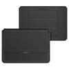 16 Inch Laptop Sleeve With Ergonomic Wrist Rest Support MacBook Air Pro PU Leather Waterproof Inner Case