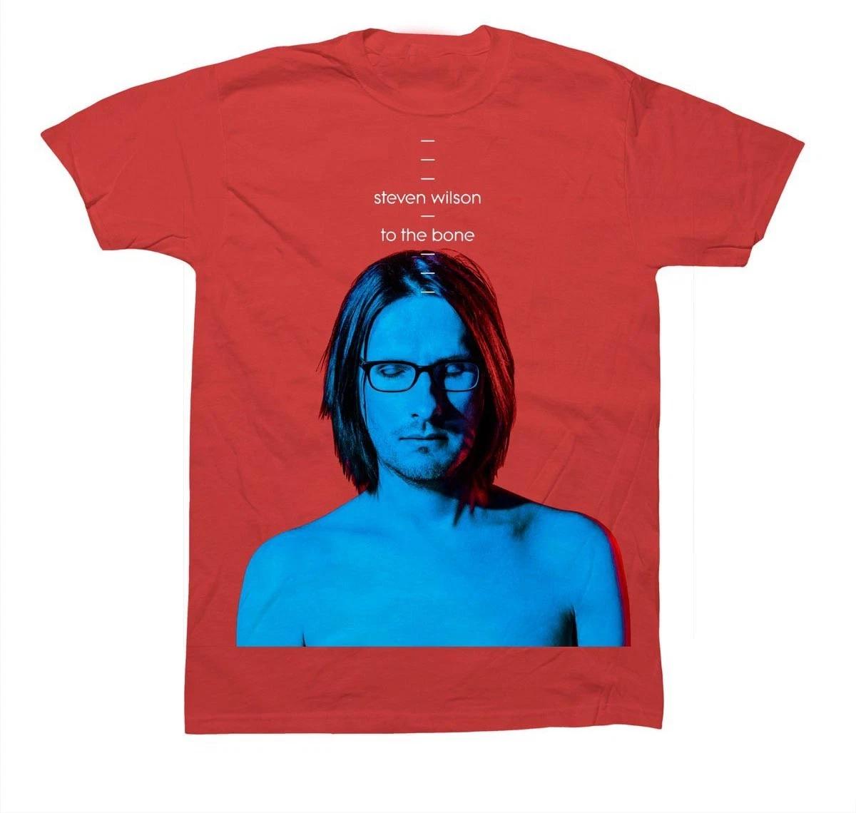Men s and Women s T-shirts Steven Wilson To The Bone Heavy Cotton Red S-5XL Unisex S