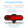 2 Pack Rear Bike Tail Light for Mountain Bike Ultra Bright USB Rechargeable  Taillights Red High Led