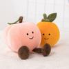 Simulation Fruit And Vegetable Doll Plush Toy Doll Eggplant Banana Pear Peach Doll Shooting Props Gifts