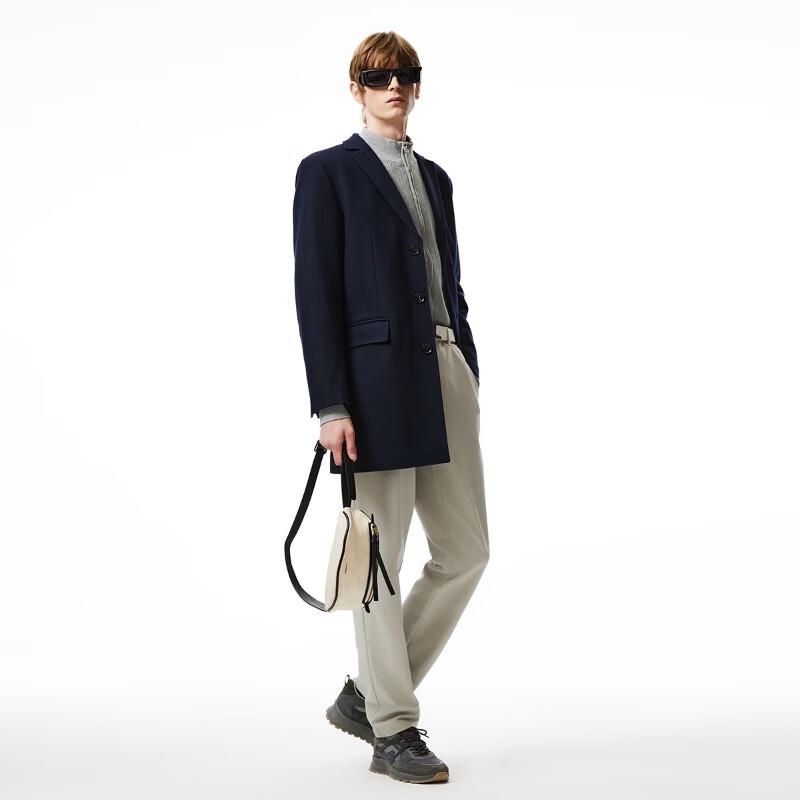 J.Lindeberg Men's Mid-Length Wool Insulated Coat