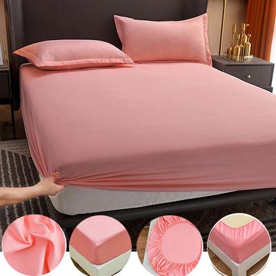 Baumwoll-Spannbettlaken mit elastischen Bändern, rutschfest, verstellbare Matratzenbezüge für Einzelbett, Doppelbett, Tagesdecke, Bettdecke 140/160/200 cm, ohne Kissenbezug