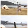 SMore S More Aluminiowy stojak na latarnię Alumi Lantern Stand Smoft002lSta Czarny [akcesoria do latarenek zewnętrznych]