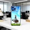 Cute V-Violet E-Evergaden-VE-es  Phone Case For iPhone 17,16,15,14,13,12,11 Plus,Pro Max,XS,Soft Silicone Black Cover