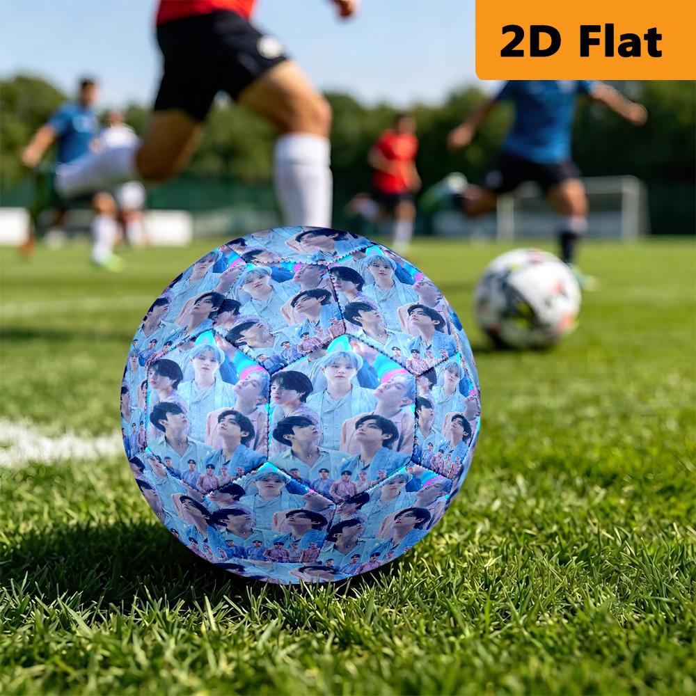 Vibrant Harmony: Colorful Unity Diversity football Suitable for both training and competition Very elastic No. 5 football High elasticity