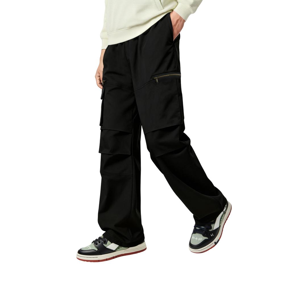 Li-Ning Basketball Series Bad5 3D Stitched Logo Casual Pants Men Bottoms AKXW039-7