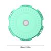 3D Rotating Waist Twisting Disc with Resistance Rope Non-Slip Massage Base Abdominal Training Fat Burning Fitness Equipment