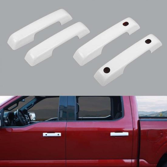 For -2024 Ford F150 4 Door Handle COVERS FRONTS w/ 2 SMART KEYS Accessories