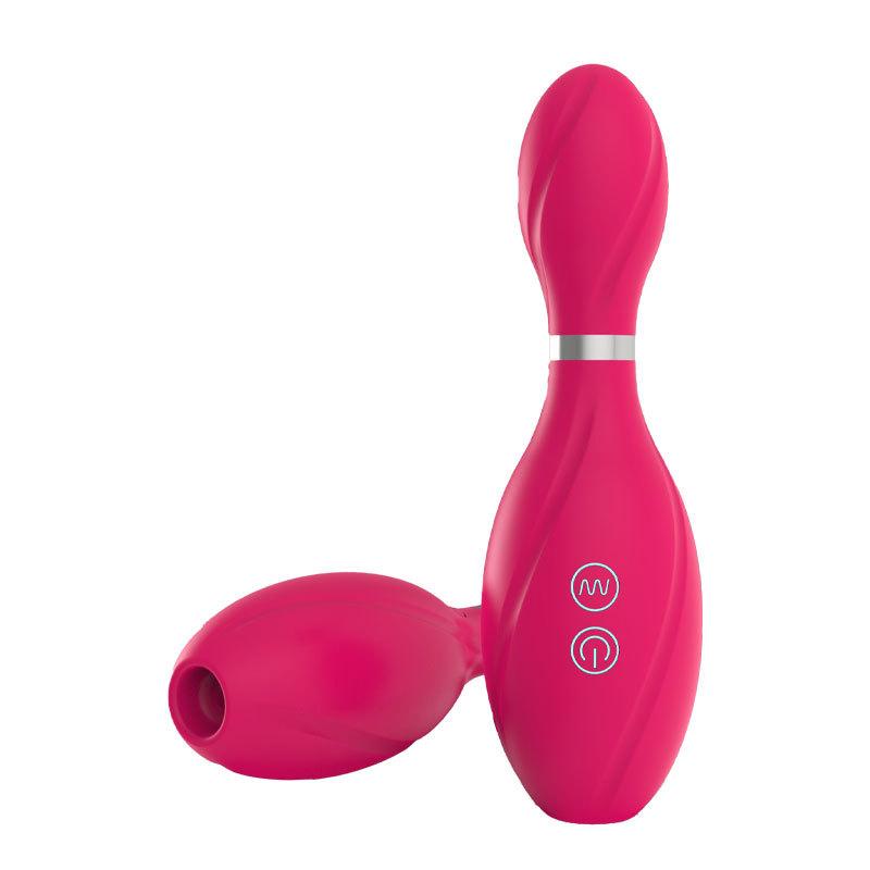 New Bowling Shape Vagina Sucking Vibrator For Women Clitoris Nipples Sucker G-spot Stimulator USB Charging Sex Toys For