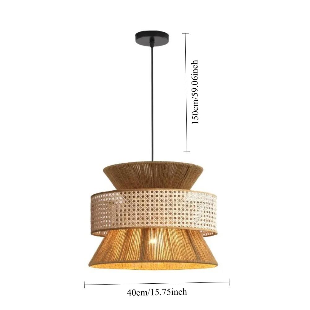 

JOYINLED Wabi Sabi Restaurant Shop Hotel Ceiling Chandelier Pendant Lamp Japanese Decor Hanging Lamp Livng Room Pendant Light Warm Light 3000K