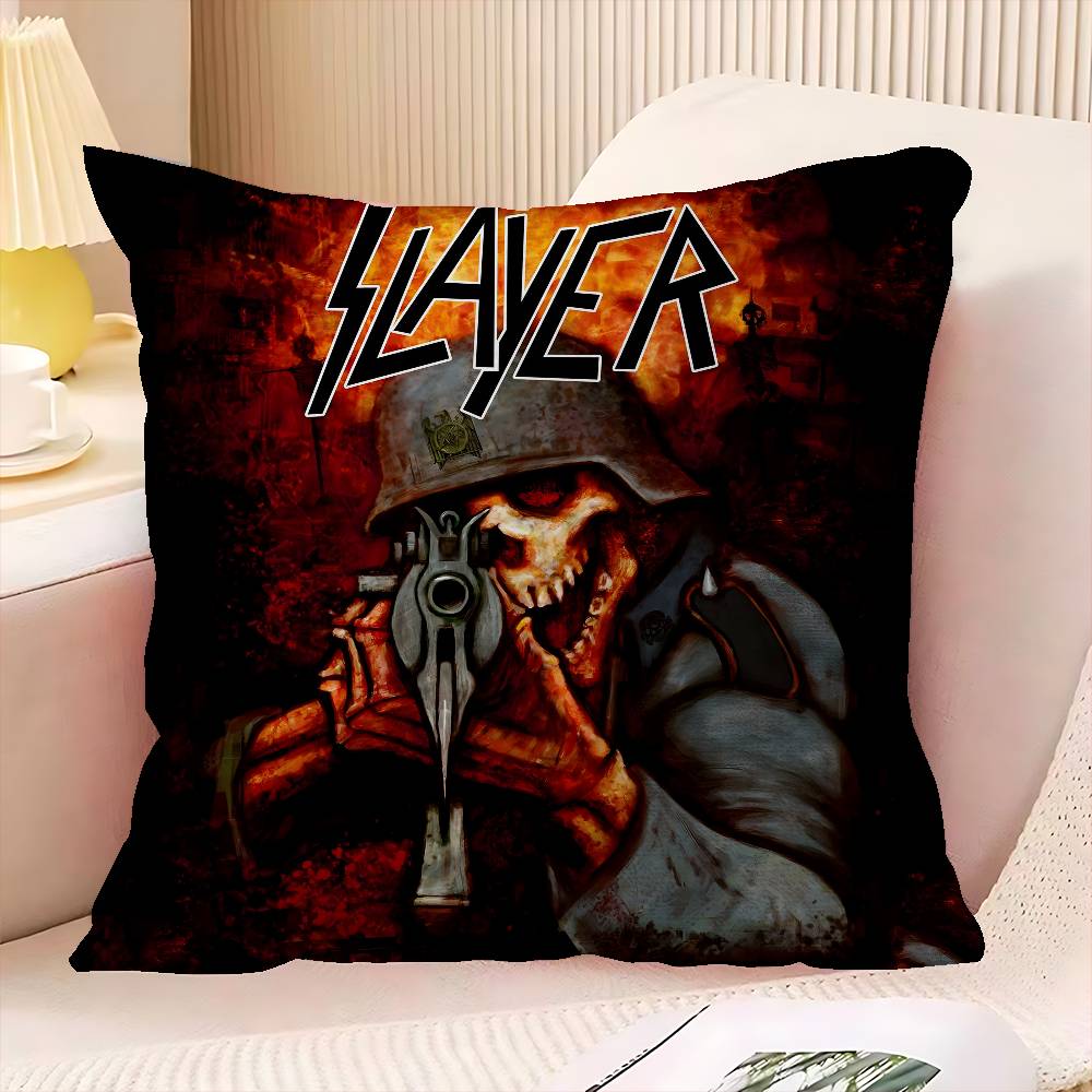 SSlayers Band Cushion Cover Pillow Cover Decor Pillowcase Printed Cushion Case for Couch