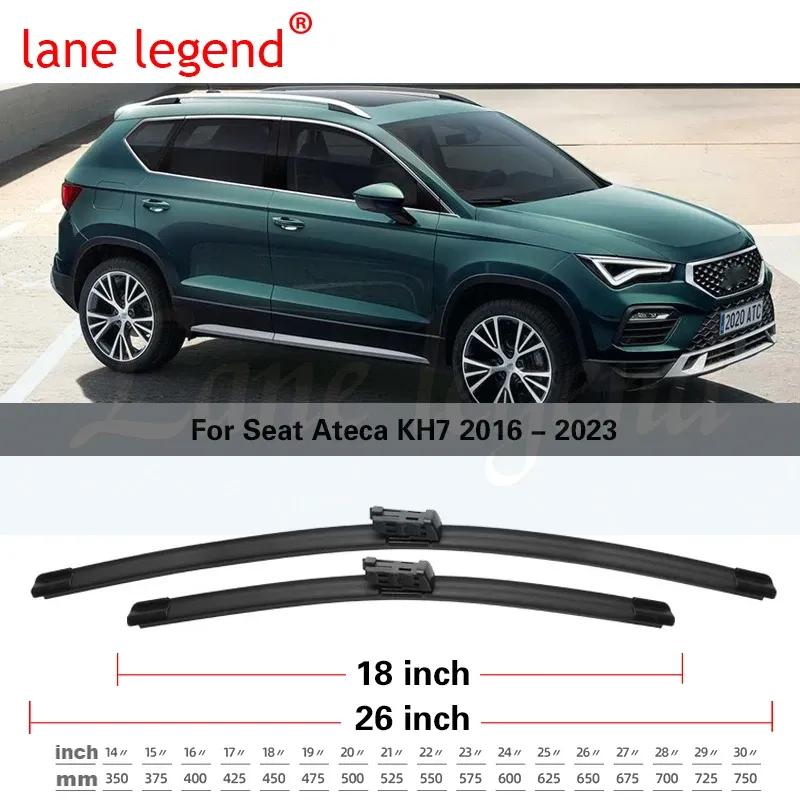 Przednie Tylne Pióra Wycieraczek Do Cupra SEAT Ateca KH7 2016 - 2023 XCELLENCE Akcesoria do Szyby Przedniej Szyby Samochodowej 2022 2021