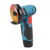 Mini polizor unghiular periat cu 2 discuri de tăiere 12V 100?Instrument electric de șlefuit 240V 1500mAh 19500rpm