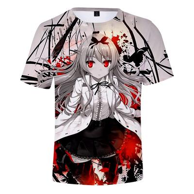 Arifureta from Commonplace To World's Strongest Tshirt Anime O-Neck Cosplay Short Sleeve Tee Clothes