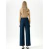 Retro Wide Leg Jeans For Women 2024 Autumn New High Waisted Loose Fit Slimming Straight Leg Cropped Pants