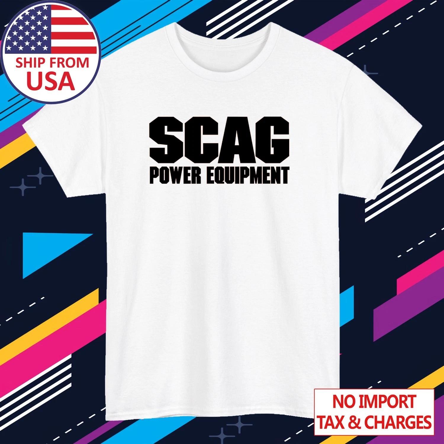 

SCAG Power Equipment Men s White Grey Size S-5XL S