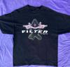 FILTER Band The Amalgamut Black American Tour T-shirt SA115 FREE SHIPPING