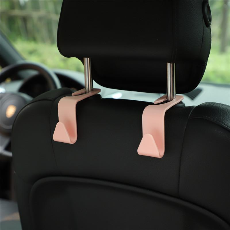 Creative Cartoon Car Headrest Hook Multifunctional Hidden Hook For Car Interior Decoration