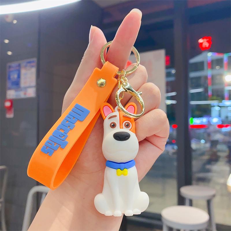 

Cartoon Pet Big Secret Keychain Cute Puppy Doll Men and Women Bag Pendant Car Key Chain Gift