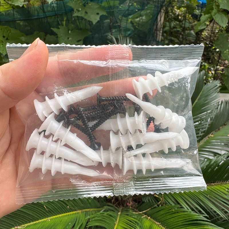 

Саморез-дюбель для гипсокартона с пластиковым спиральным дюбелем