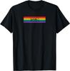 LGBT Love Rainbow Type Pride T-Shirt