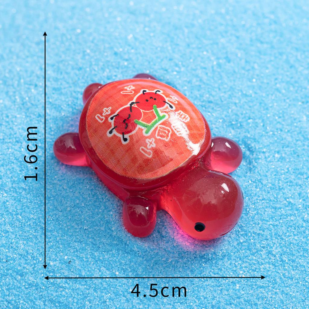 Mikrokrajina Svítící ve tmě Ovocná Želví Dvojice Dotek Kutilství Dekorativní Doplňky Želva Mini Pryskyřičná Drobnost