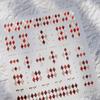 1pcs White 5D Pearl Lace Wave Lines Nail Art Stickers Elegant Exquisite Nail Decoration Decals DIY Self Adhesive Transfer Slider
